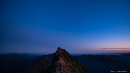 【Movie】石鎚山夕景